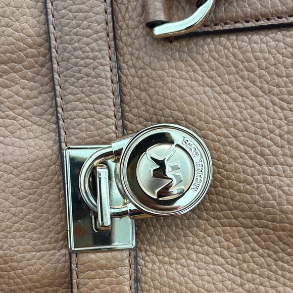 Michael Kors Tan Satchel with Gold Hardware - Picture 9 of 9